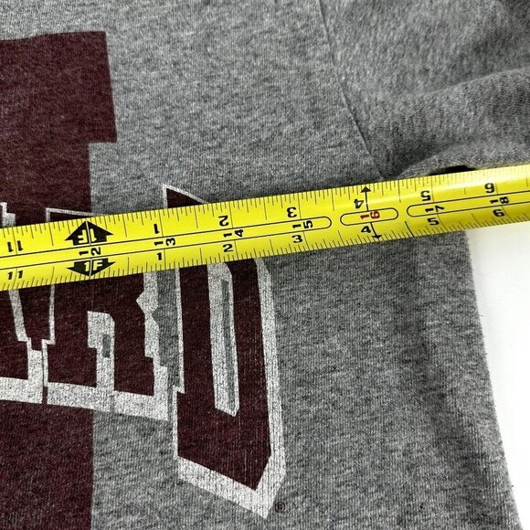 Harvard Gray Short Sleeve Crew Neck T-Shirt  Cotton Blend Size Small - Picture 8 of 9